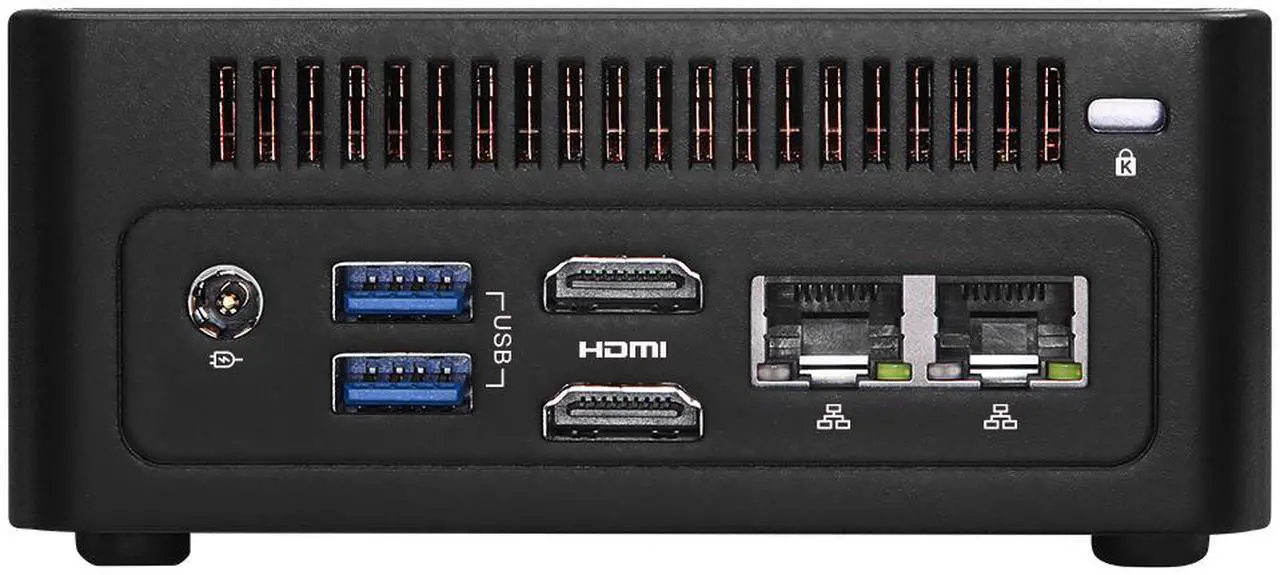 Alt view image 4 of 4 - ASRock Industrial 4X4 BOX-AI350 Barebone Systems- Mini-PC (AMD Ryzen™ AI 7 350, DDR5 5600, support Quad-Display, USB4, Fanned BOX) Single Unit - Memory and Storage Sold Separately