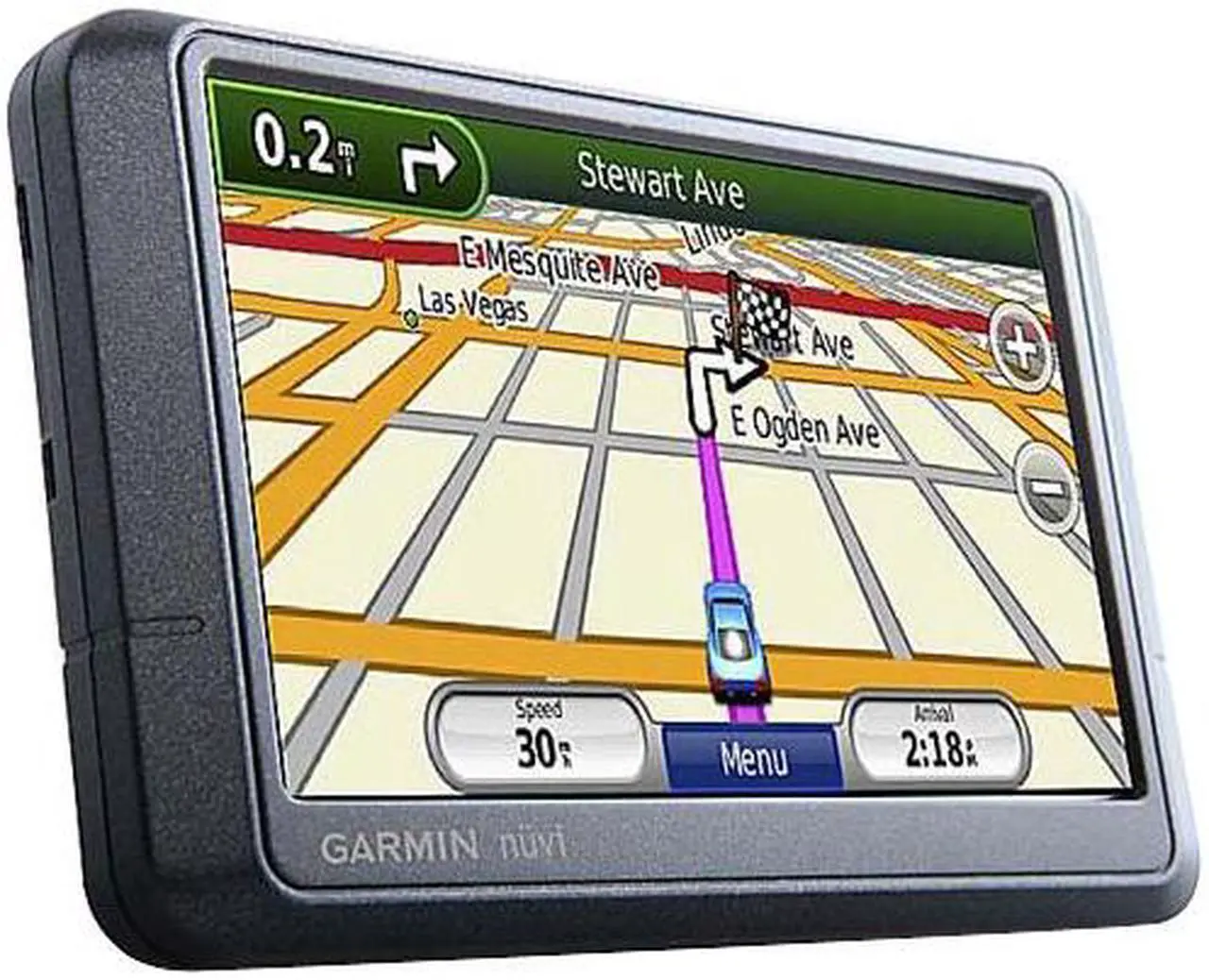 Alt view image 2 of 14 - Garmin Nuvi 255W 4.3" GPS Navigation with Text to Speech