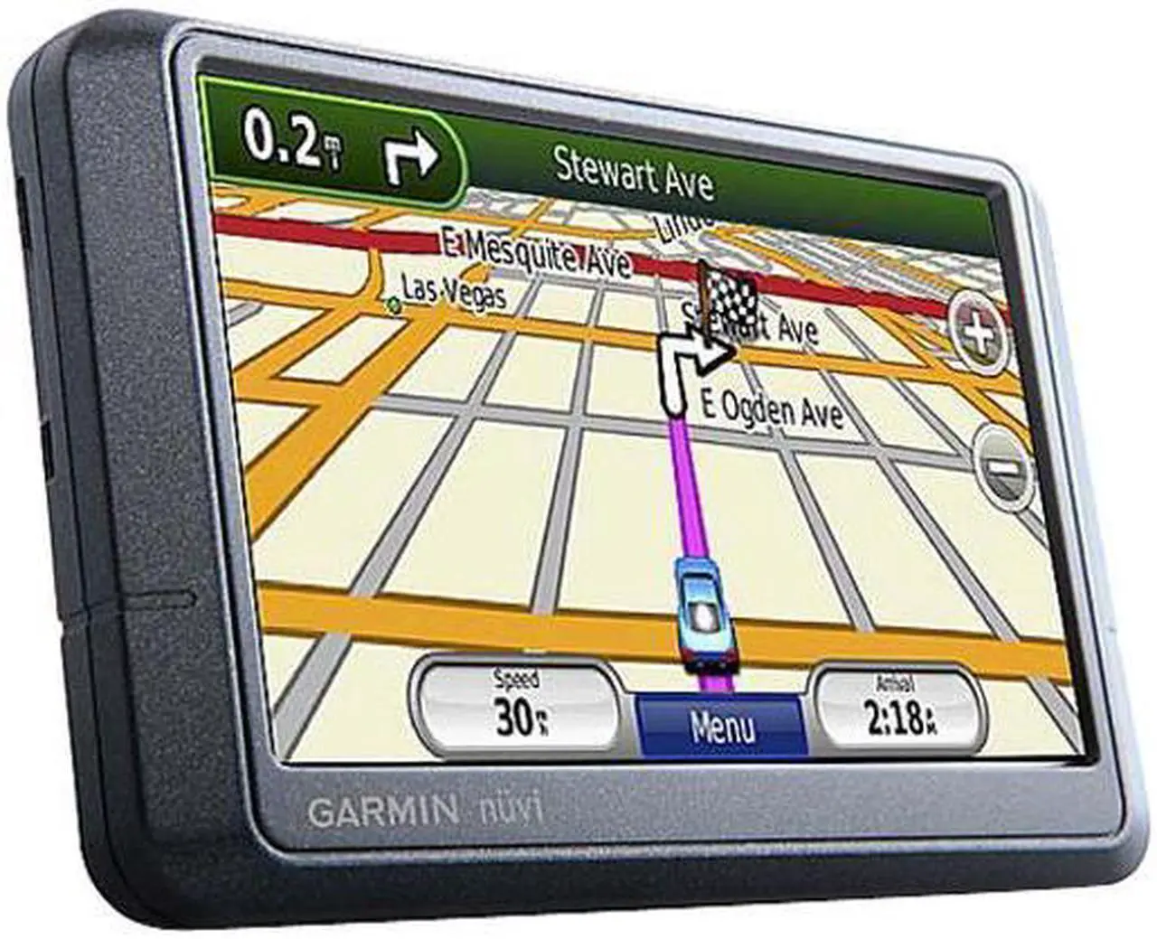 Alt view image 3 of 14 - Garmin Nuvi 255W 4.3" GPS Navigation with Text to Speech