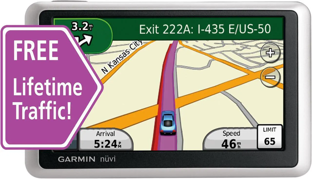 Main image of GARMIN 4.3" GPS Navigation with FM Live traffic