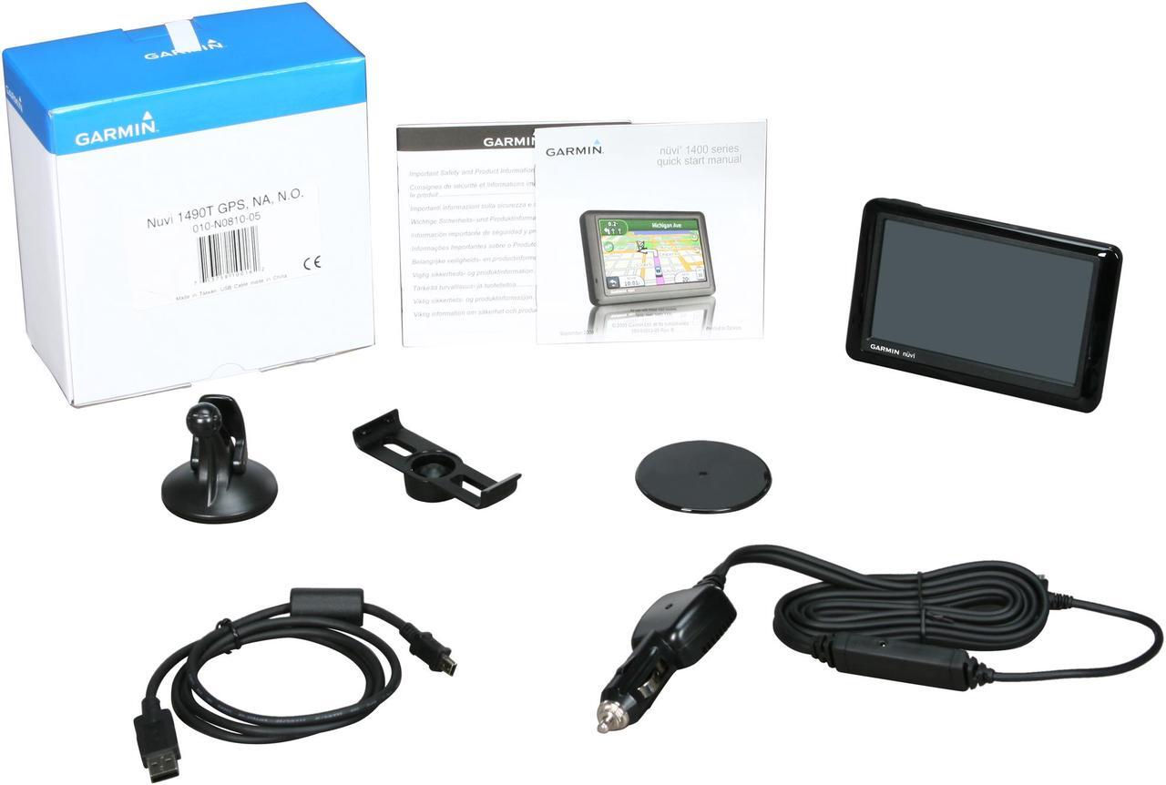 Alt view image 10 of 10 - GARMIN nuvi 1490T 5.0" GPS W/Lifetime Traffic & Bluetooth