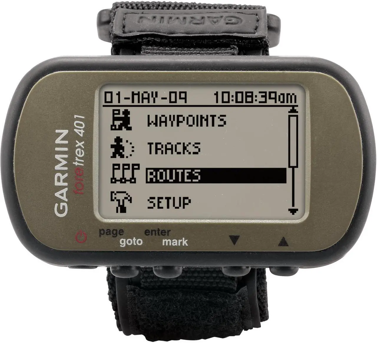 Main image of GARMIN Foretrex 401 010-00777-00 1.66" Wrist-Mounted GPS Navigation