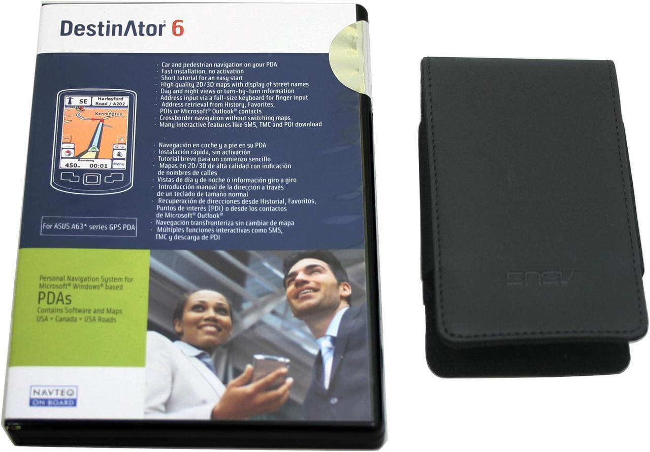Alt view image 8 of 9 - ASUS 3.5" Windows Mobile 5.0 GPS PDA w/WiFi & Bluetooth