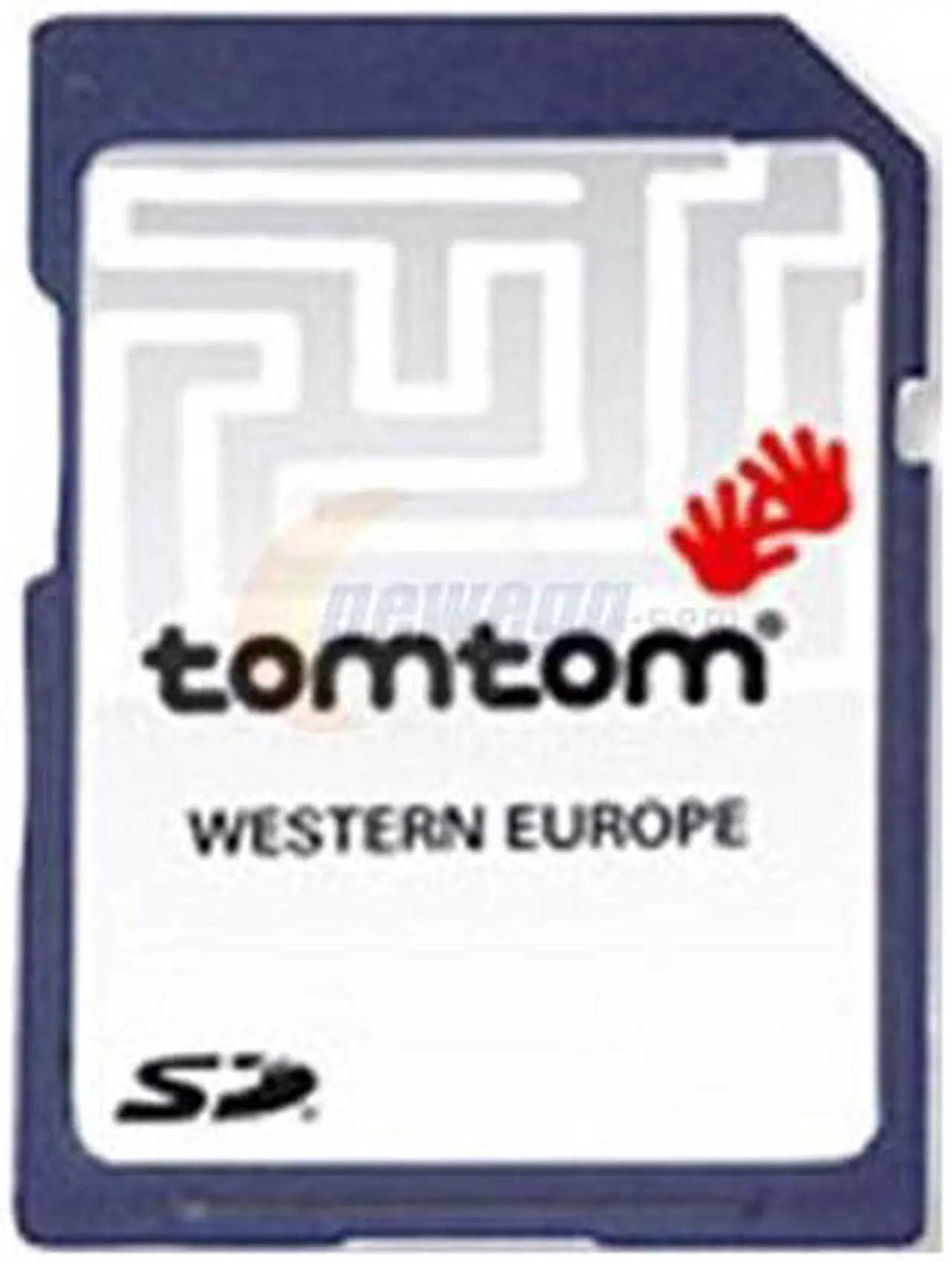 Main image of TomTom Map of Western Europe on memory card (SD card)