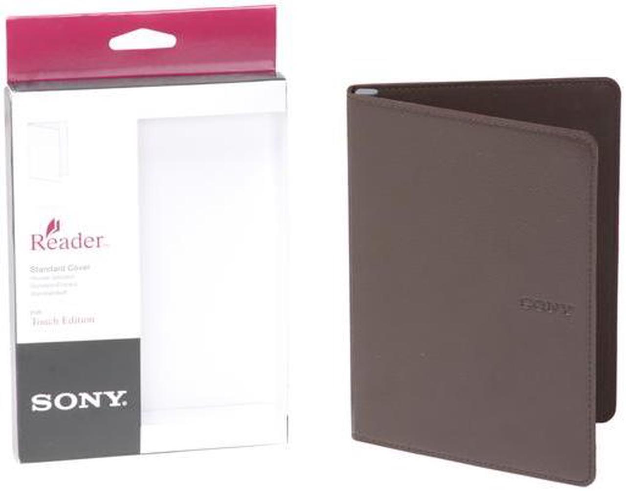 Alt view image 5 of 5 - Sony Touch Edition Digital Reader Premium Book Cover - Brown (PRSA-SC6/TC)