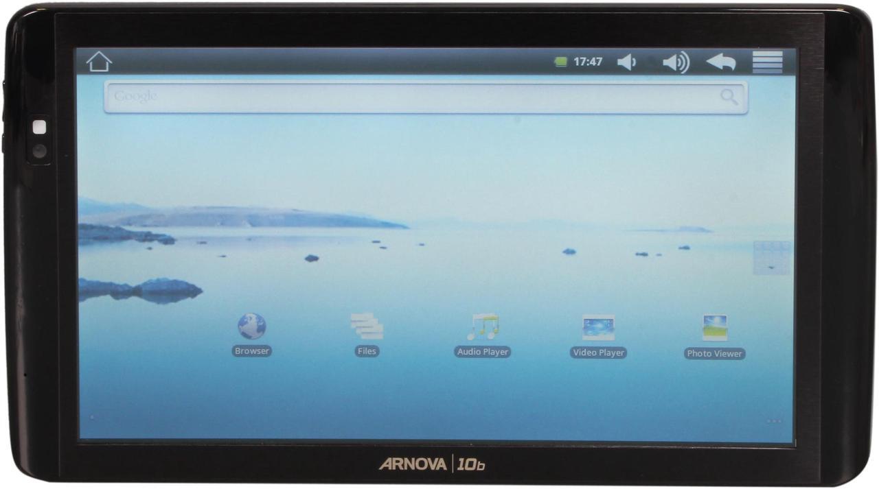 Main image of Archos Arnova 10b 10.1" 8GB Multi-Touch Screen Internet Tablet Running Android + Wi-Fi (501737)