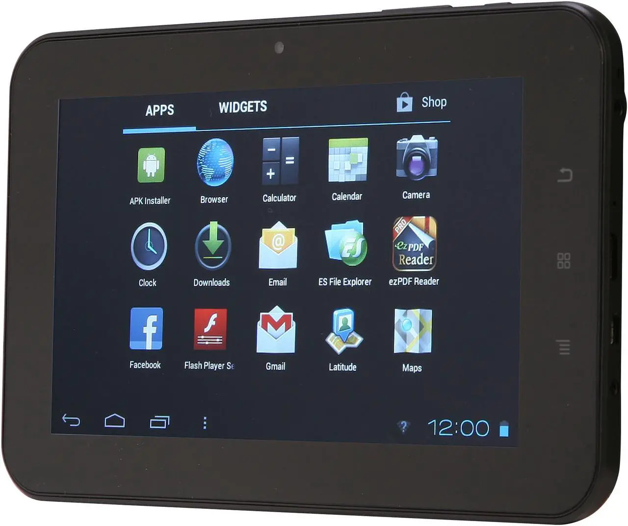 Alt view image 2 of 9 - Mediasonic SmartPad MTP-710 8GB Memory 7.0" 800 x 480 Android 4.0, Capacitive Touch Screen, DDR 512MB, 8GB Memory Tablet PC Android 4.0 (Ice Cream Sandwich)