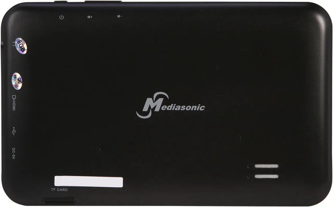 Alt view image 4 of 9 - Mediasonic SmartPad MTP-710 8GB Memory 7.0" 800 x 480 Android 4.0, Capacitive Touch Screen, DDR 512MB, 8GB Memory Tablet PC Android 4.0 (Ice Cream Sandwich)