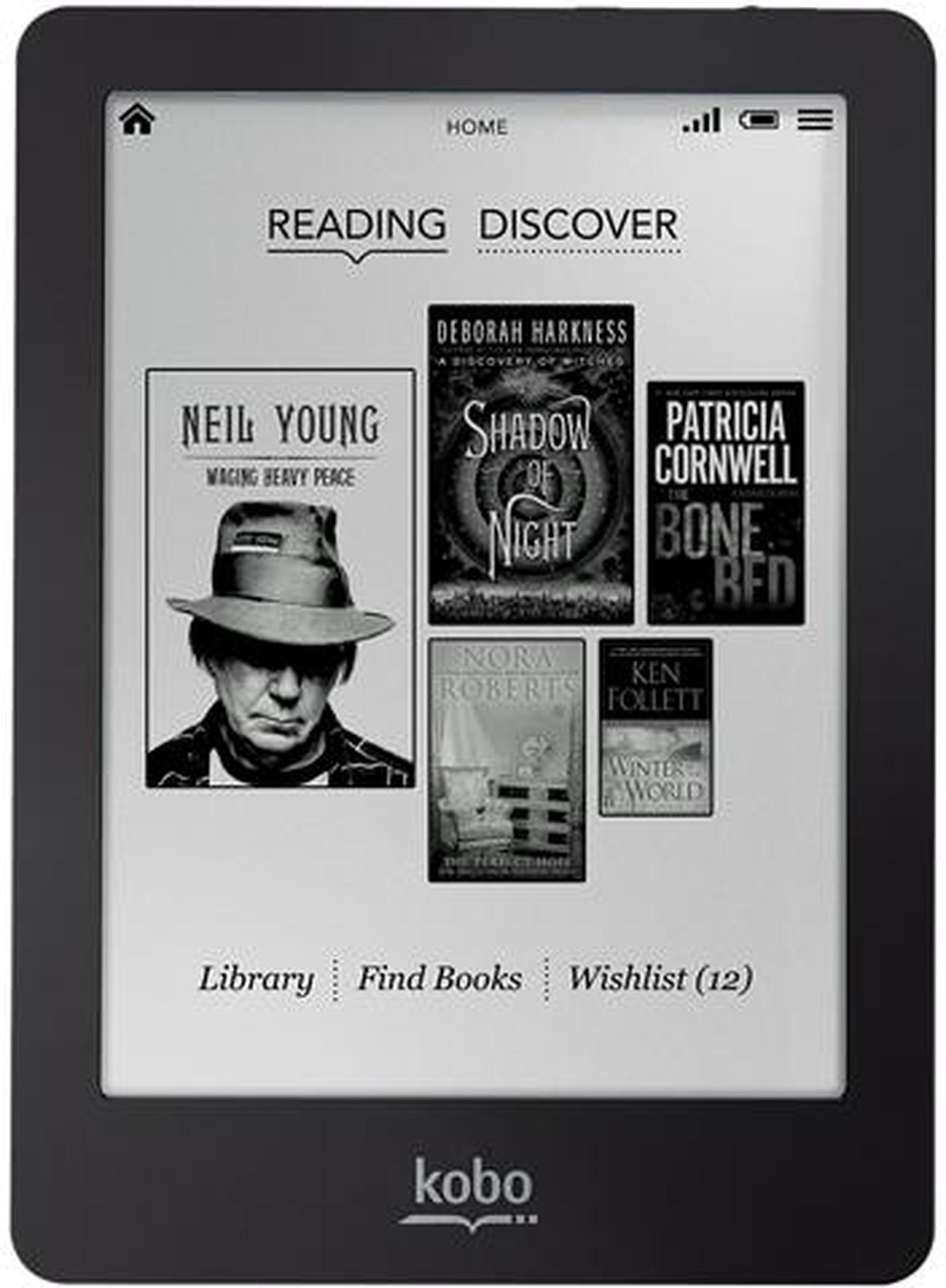 Kobo Glo eReader Black - N613-KBO-B