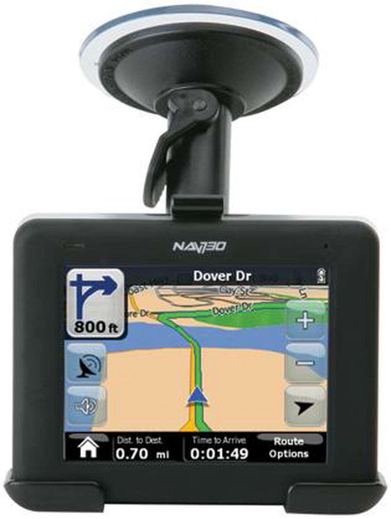 Alt view image 7 of 7 - V7 NAV730 3.5" GPS Portable Navigation Receiver and Multimedia Player