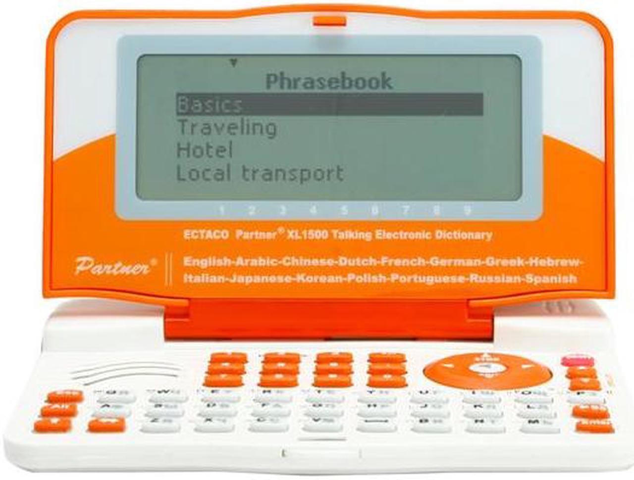 Alt view image 2 of 6 - ECTACO - Multilingual Talking Dictionary (Partner XL-1500)