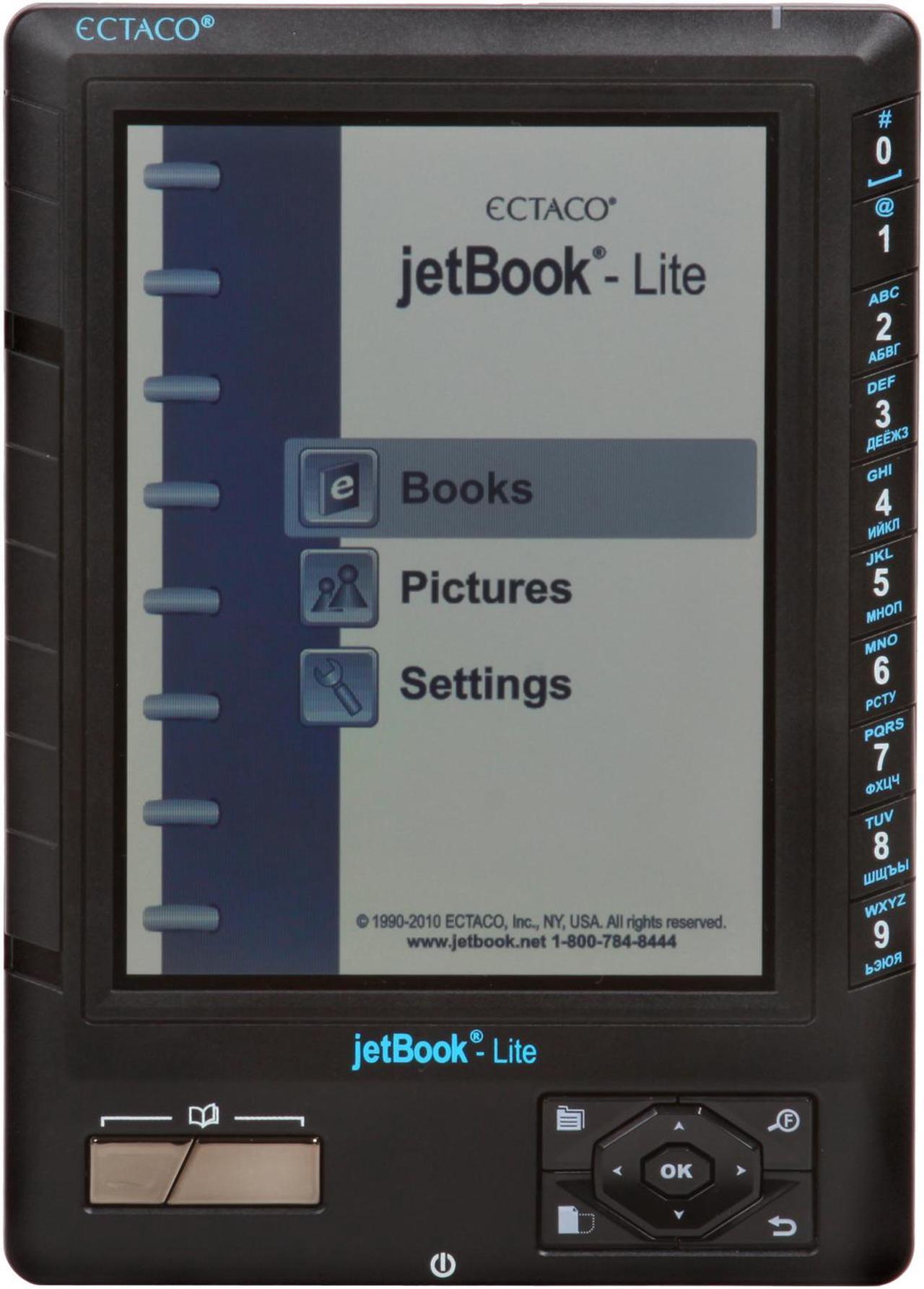 Ectaco 5" High Resolution e-Book Reader (jetBook-Lite)