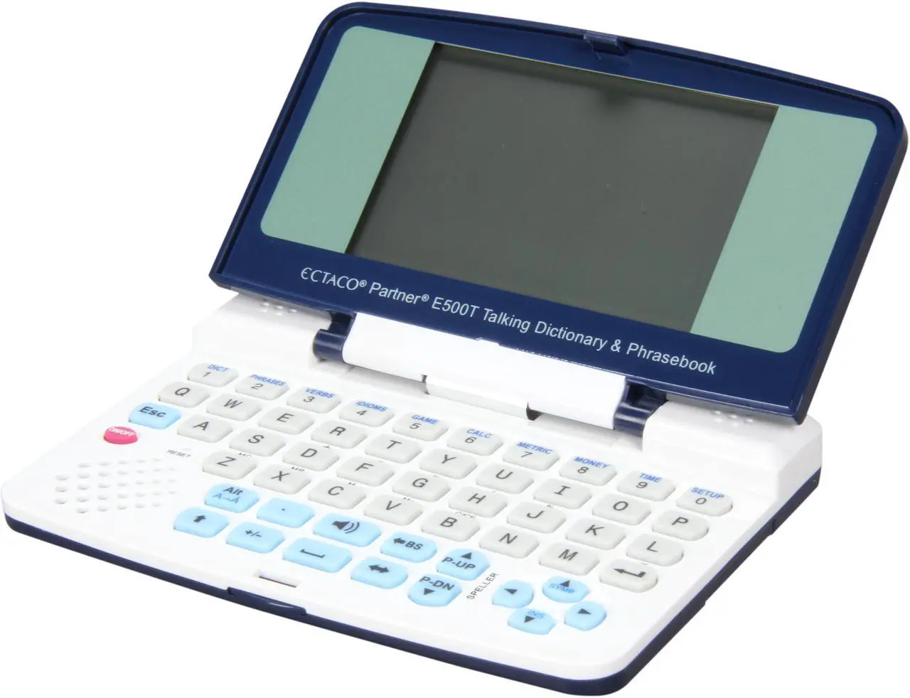 Main image of ECTACO Partner E500T English-Spanish Talking Electronic Dictionary and Audio PhraseBook