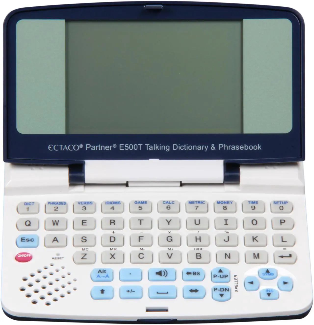 Alt view image 2 of 7 - ECTACO Partner E500T English-Spanish Talking Electronic Dictionary and Audio PhraseBook
