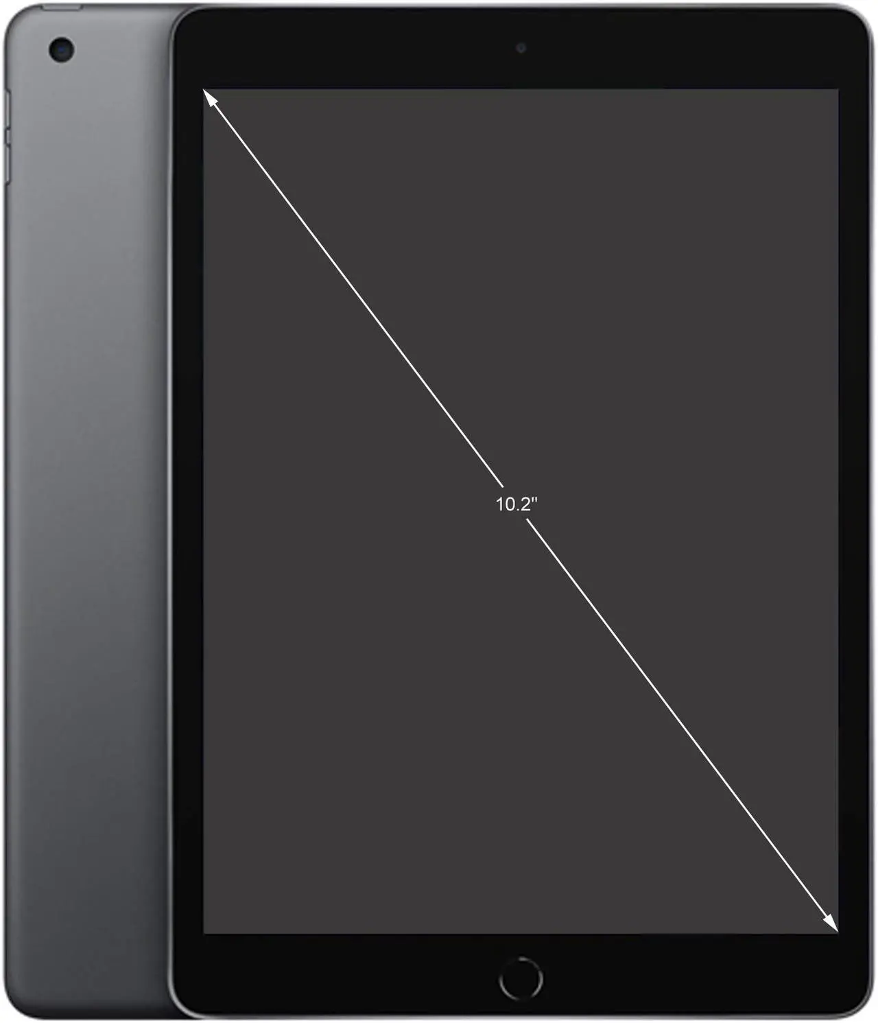 Alt view image 3 of 3 - Refurbished Apple iPad 7th Gen (10.2 inch, 2019)- A grade, Wi-Fi only