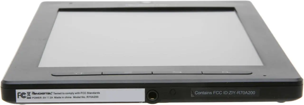 Alt view image 6 of 7 - Pandigital Planet 7" Touchscreen Media Tablet with Google Android and Wi-Fi