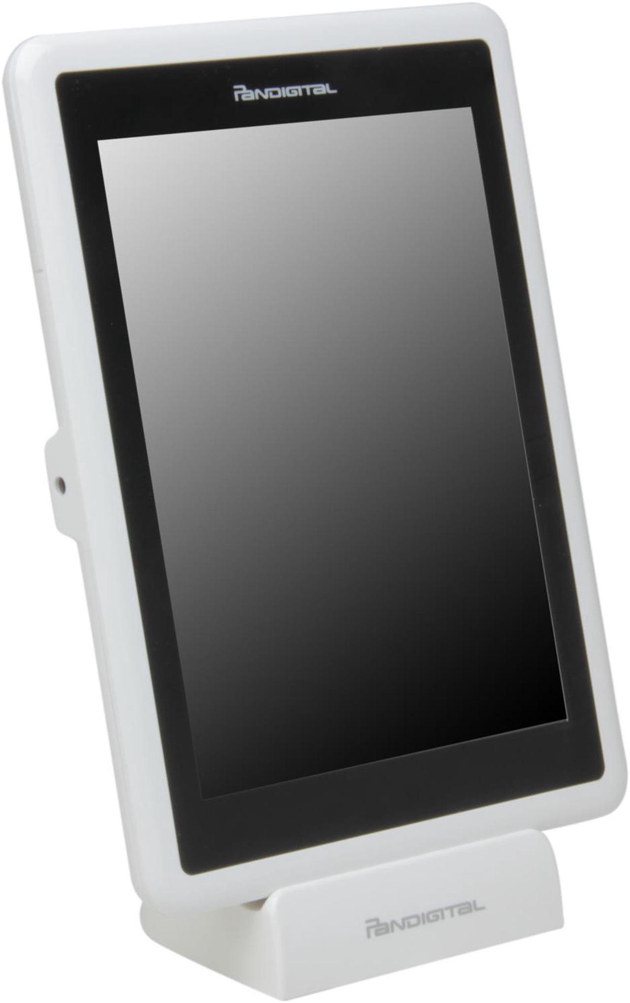 Alt view image 8 of 9 - Pandigital Novel 7" Color Multimedia e-Reader/Tablet Running Google Android 2.0 + Wi-Fi - White