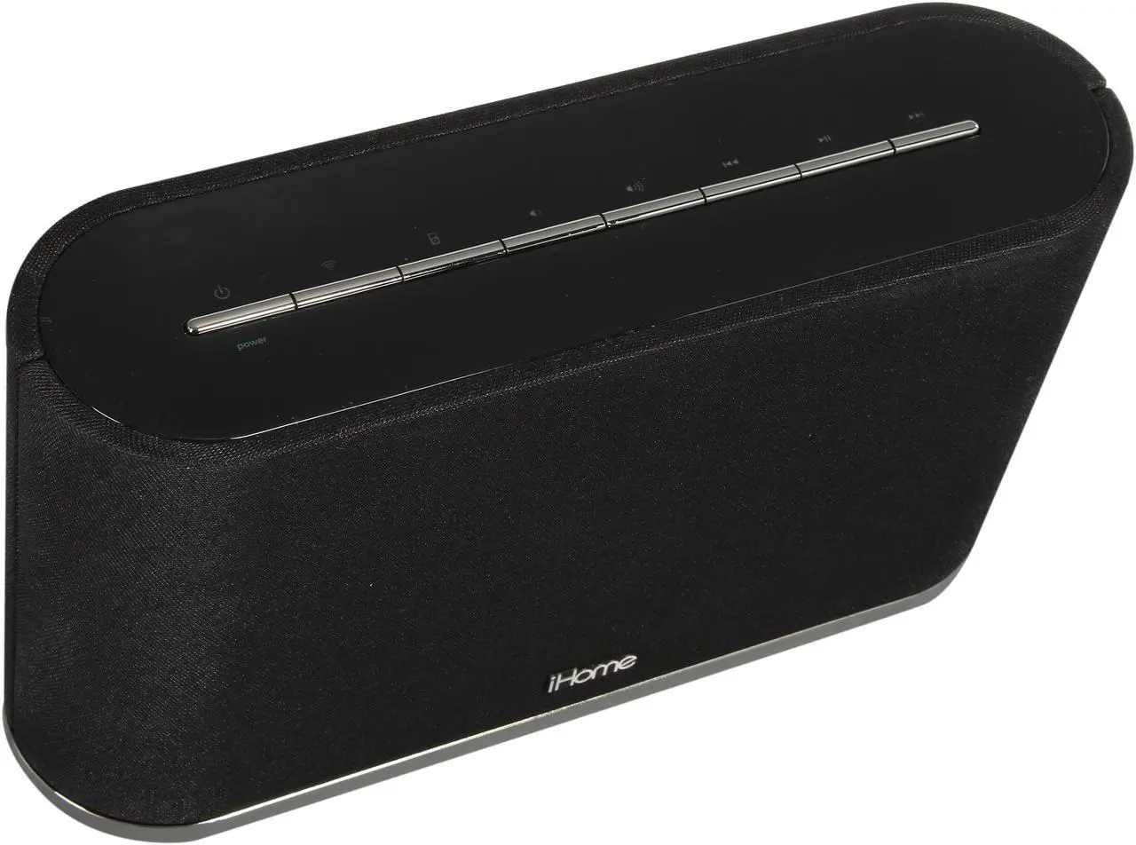 Alt view image 6 of 8 - iHome AirPlay Wireless Stereo Speaker System iW2BC