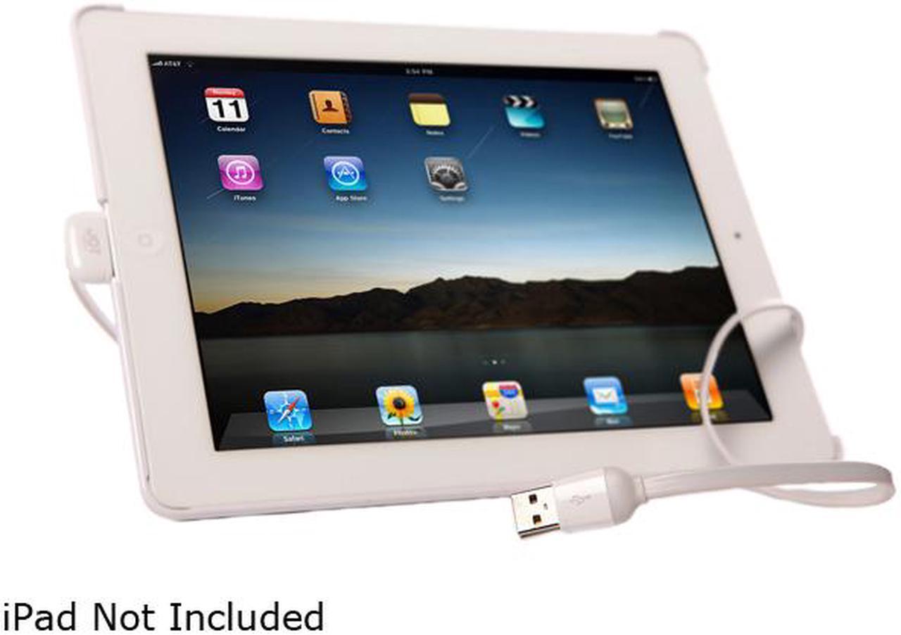 Alt view image 2 of 5 - The Joy Factory PDC101 White DuraLink 90 degree Apple 30-Pin to USB Cable (6 ft)