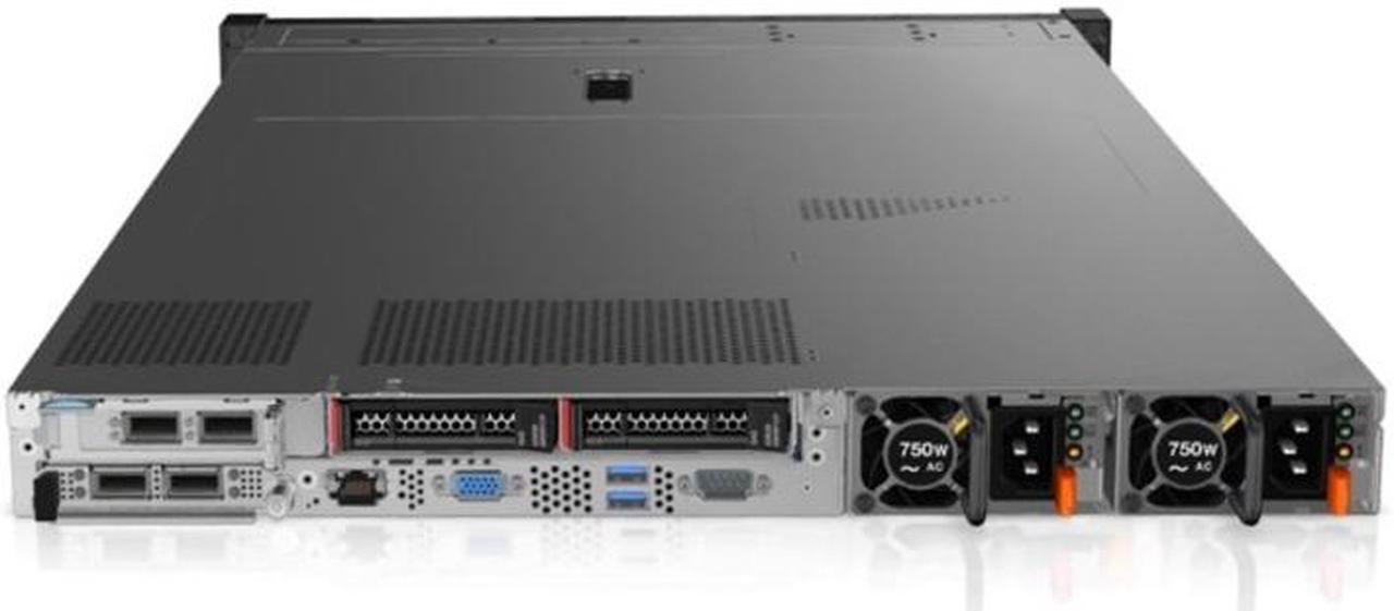 Alt view image 2 of 4 - Lenovo ThinkSystem SR635 7Y991005NA 1U Rackmount Rack Server - 1x AMD EPYC 7203P 2.80 GHz - 64 GB RAM TruDDR4 - ASPEED AST2500 - 1x 1100W 7Y991005NA