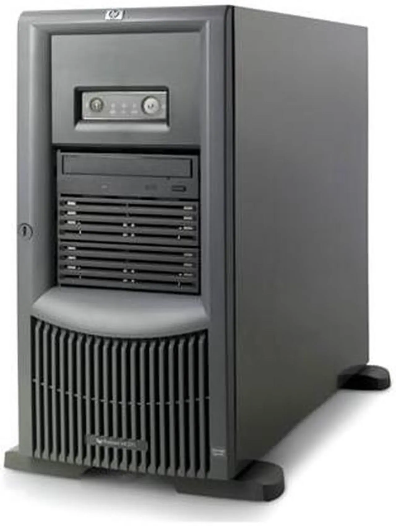 HP Tower/Rack-mountable ProLiant ML370 G4 Xeon 3.4 G 1 GB DDR II ATI ...