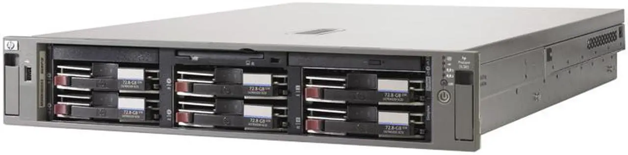 HP Rack ProLiant DL385 Opteron 285/2.6 GHz (Dual-Core ) 1 GB DDR SCSI ...