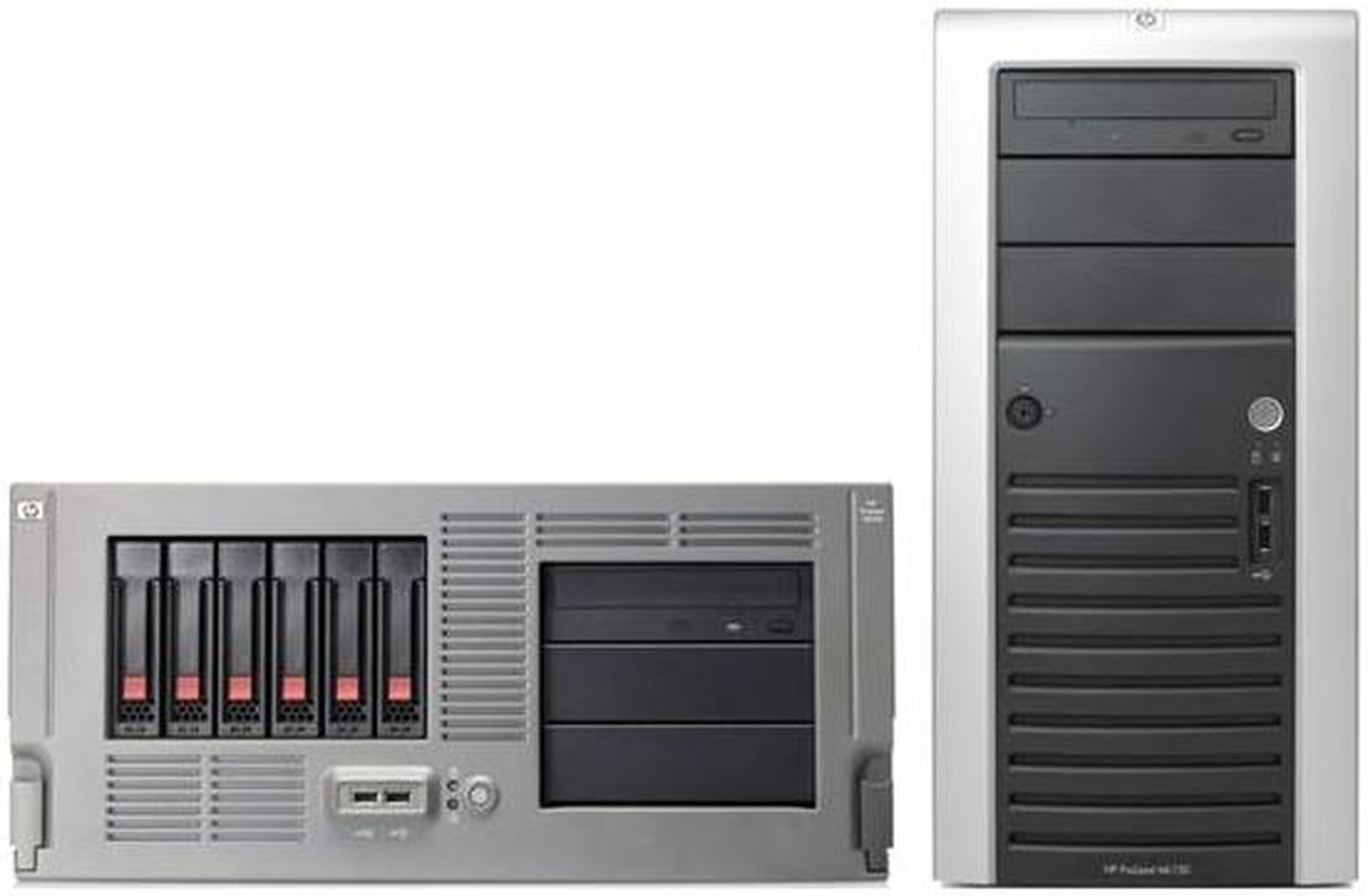 HP Tower/Rack-mountable ProLiant ML150 G3 Xeon 5120/1.86 GHz(Dual-Core ...