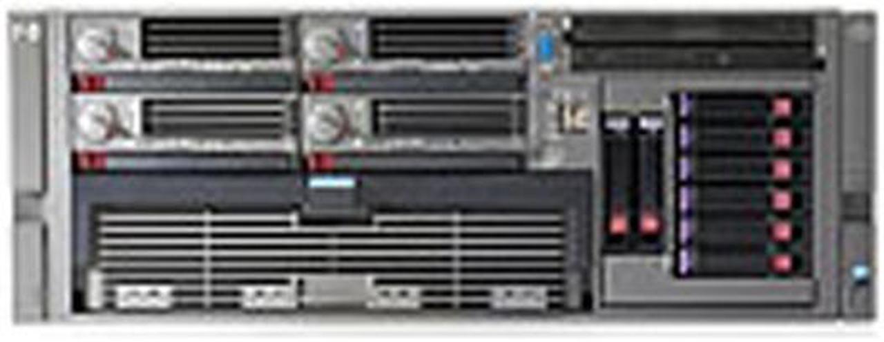 Main image of HP ProLiant DL580 G4 Rack Xeon 7110M 2.60 GHz 2 GB DDR2 Servers 1 x Dual-Core 64-bit Intel Xeon 7110M (2.60 GHz, 95 Watts, 800MHz FSB) 2 GB PC2-3200R registered ECC SDRAM 430811-001