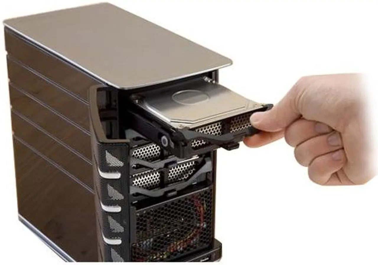 Alt view image 3 of 15 - HP MediaSmart EX470, Windows Home Server w/ AMD 1.8 GHz Sempron 512MB DDR2 500GB HDD