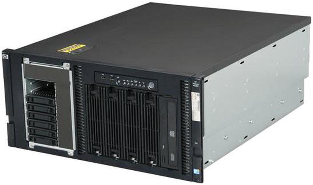 Main image of HP ProLiant ML350 G6 Tower E5520 2.26GHz Quad Core SFF Base Tower Server (487930-001) Intel Xeon Processor E5520 (2.26 GHz, 8MB L3 Cache, 80W, DDR3-1066, HT, Turbo 1/1/2/2) 6GB (3 x 2GB) PC3-10600R (DDR3-1333) 487930-001