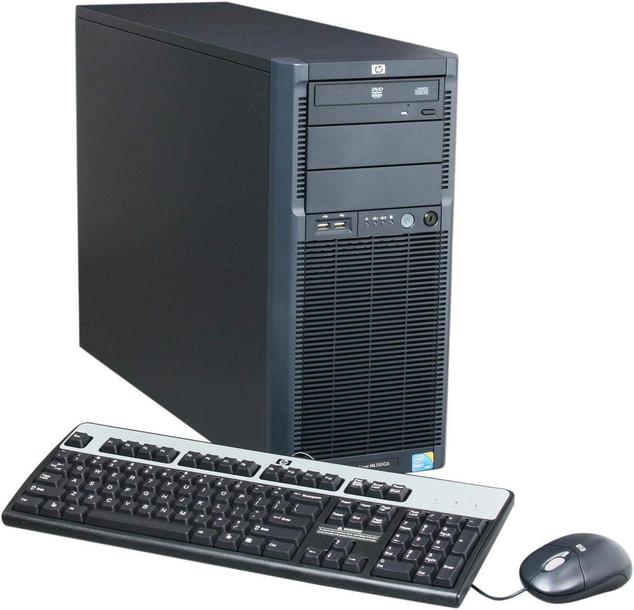 HP ProLiant ML150 G6 Tower Server System Intel Xeon E5506 2.13GHz 4C/4T 2GB DDR3 1 x 250GB 3.5" SATA 7.2K HDD 518175-005