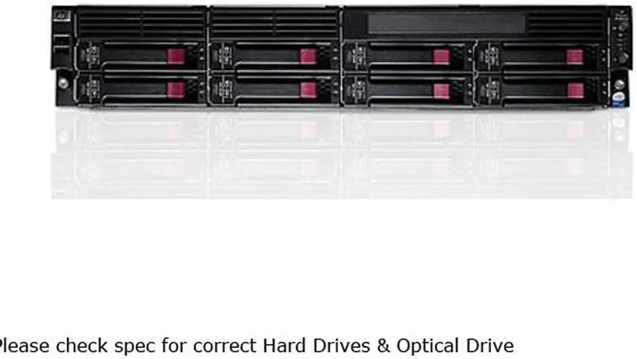 Main image of HP ProLiant DL180 G6 Rack Server System Intel Xeon E5620 2.4GHz 4C/8T (Max 2 Sockets/8 Cores) 8GB (2 x 4GB) DDR3 No Hard Drive 590639-001