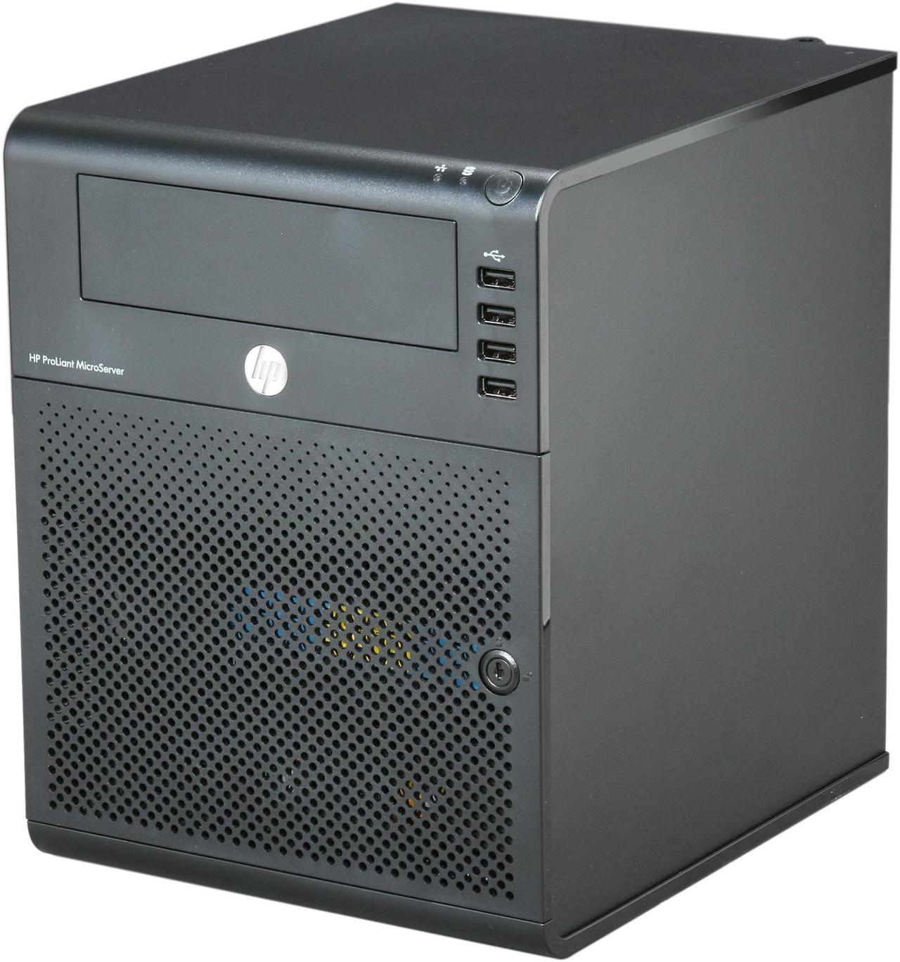 HP ProLiant Ultra Micro Tower MicroServer System AMD Athlon II NEO N36L 1.3 GHz 1GB DDR3 1 x 160GB Non-hot-plug LFF SATA 612275-001