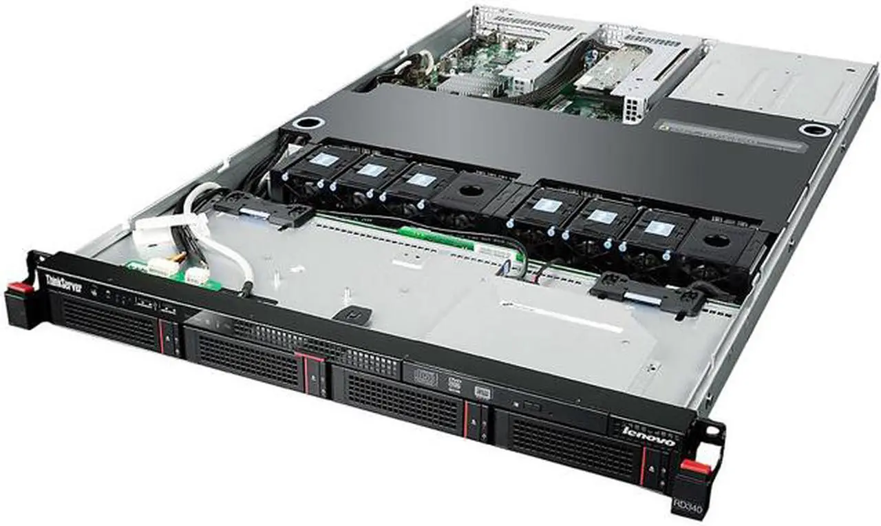 Lenovo ThinkServer RD340 Rack Server System Intel Xeon E5-2407 V2 2 ...