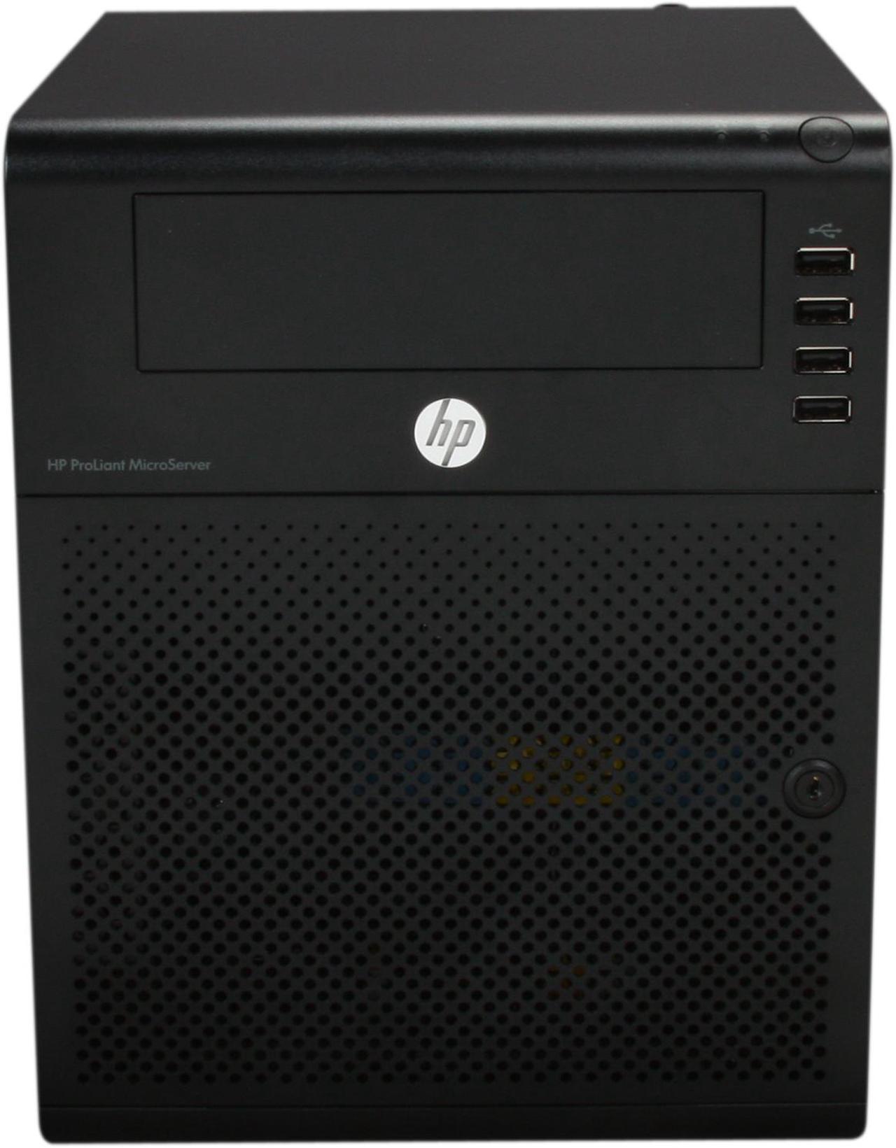 HP ProLiant N40L Ultra Micro Tower Server System AMD Turion II NEO N40L 1.5GHz 2-Core 4GB (1 x 4GB) DDR3 2 x 500GB LFF SATA Microsoft Small Business Server Essential 2011 (pre-installed) 658552-001