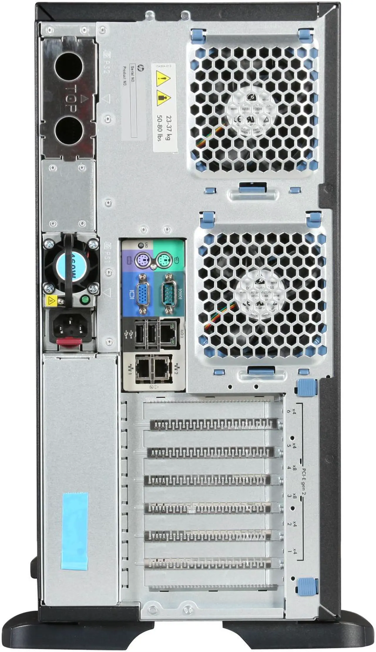 Alt view image 8 of 9 - HP ProLiant ML350 G6 Tower Server System Intel Xeon E5606 2.13GHz 4C/4T 4GB (1 x 4GB) DDR3 No HDD (HP HDD sold separately) 654078-S01