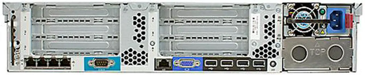 Alt view image 2 of 2 - HP ProLiant DL380p Gen8 Rack Server System Intel Xeon E5-2620 2.0GHz 6C/12T 16GB (2 x 8GB ) No Hard Drive (8 SFF 2.5" SAS/SATA HDD Bays) No OS Included 670856-S01