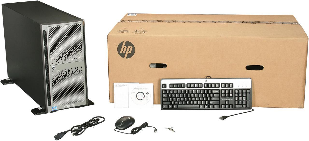 Alt view image 9 of 9 - HP ProLiant ML350p Gen8 Tower Server System Intel Xeon E5-2620 2.0GHz 6C/12T 8 GB (2 x 4GB) DDR3 No Hard Drive 686713-S01