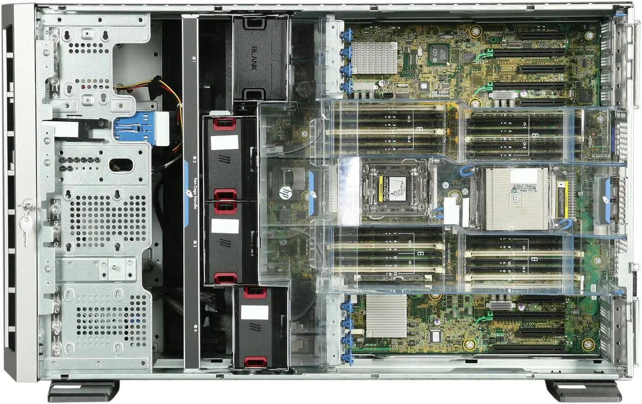 Alt view image 6 of 9 - HP ProLiant ML350p Gen8 Tower Server System Intel Xeon E5-2620 2.0GHz 6C/12T 8 GB (2 x 4GB) DDR3 No Hard Drive (HP 8-Bay Small Form Factor Drive Cage)                               ) 686714-S01