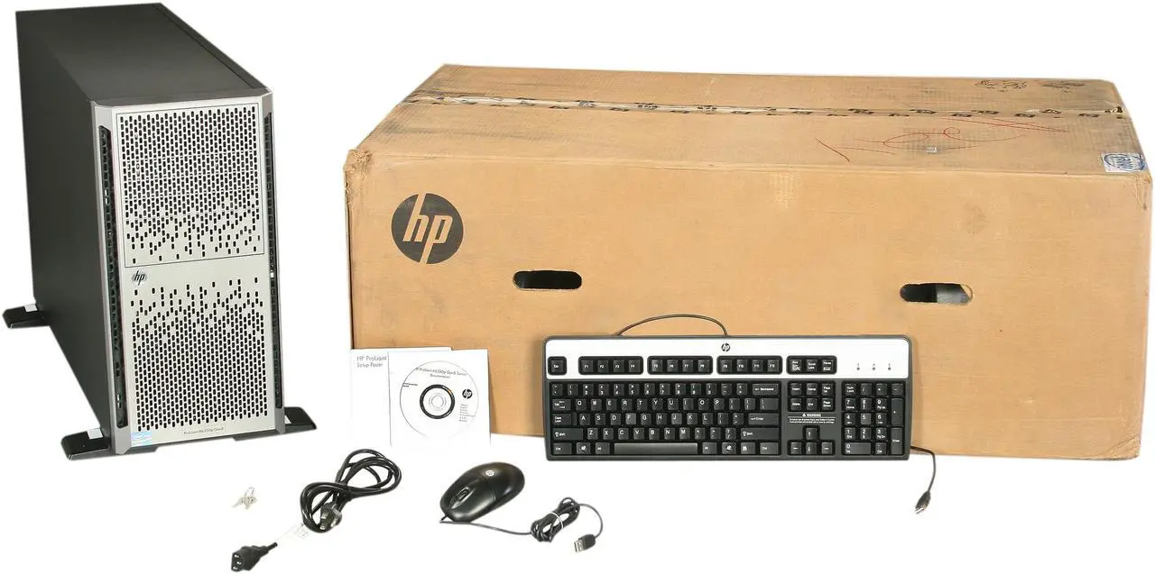 Alt view image 9 of 9 - HP ProLiant ML350p Gen8 Tower Server System Intel Xeon E5-2620 2.0GHz 6C/12T 8 GB (2 x 4GB) DDR3 No Hard Drive (HP 8-Bay Small Form Factor Drive Cage)                               ) 686714-S01