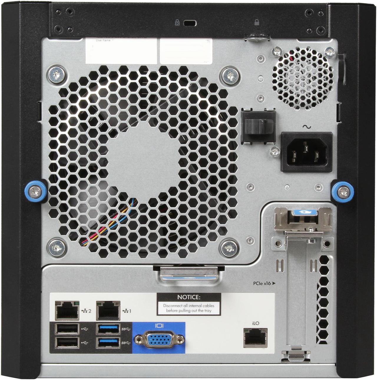 Alt view image 8 of 8 - HP ProLiant MicroServer Gen8 E3-1220Lv2 8GB-U B120i LFF Server/S-Buy