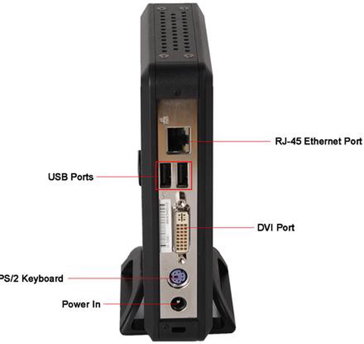 Alt view image 4 of 4 - Devon IT Thin Client TC5C Intel Atom N270 1.6 GHz 2GB DDR2 and 32G Flash Memory Windows 7 Professional 32-Bit