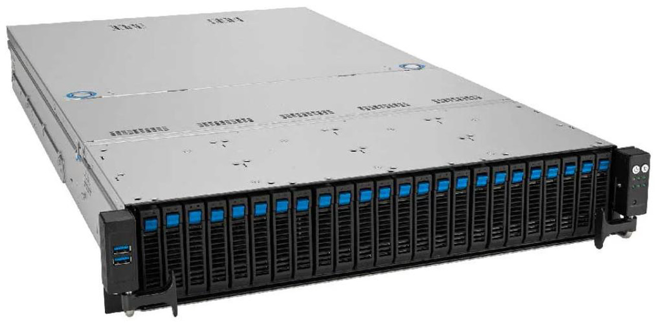 Open Box: ASUS RS521A-E12-RS24U-2KWT 2U Rackmount Server | Single AMD EPYC 9005 SP5 | 24x DDR5 ECC | 24x Hot-Swap NVMe | PCIe 5.0 Dual-Slot GPU | 2000W 80PLUS Titanium Redundant PSU - Newegg.com - Open Box condition - Image 5