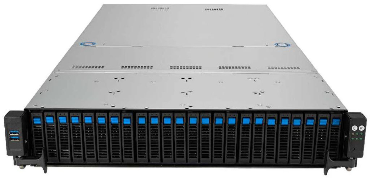 Open Box: ASUS RS521A-E12-RS24U-2KWT 2U Rackmount Server | Single AMD EPYC 9005 SP5 | 24x DDR5 ECC | 24x Hot-Swap NVMe | PCIe 5.0 Dual-Slot GPU | 2000W 80PLUS Titanium Redundant PSU - Newegg.com - Open Box condition - Image 7