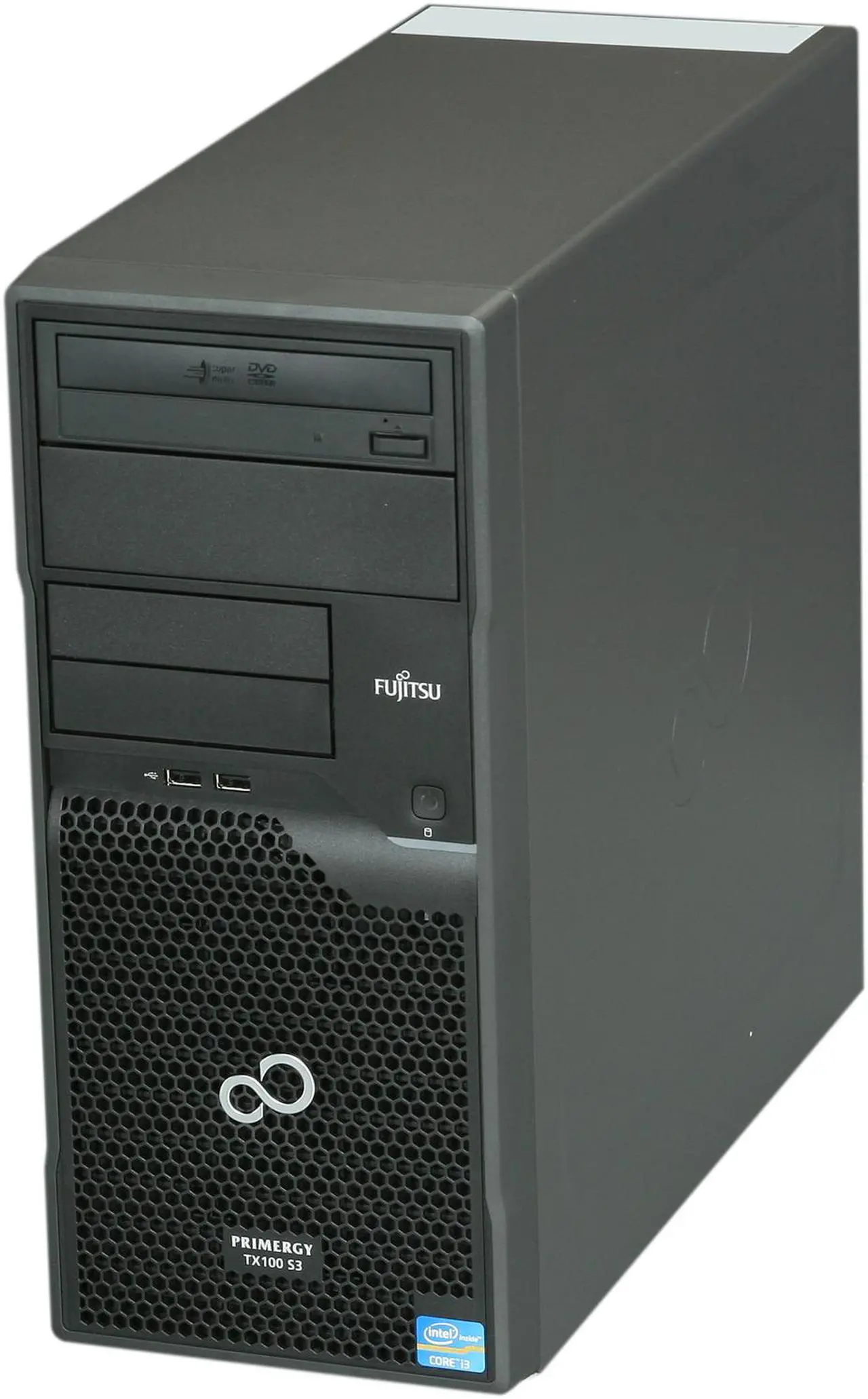 Alt view image 3 of 9 - Fujitsu PRIMERGY TX100 S3 Tower Server System Intel Core i3-2100 3.10GHz 4GB ECC (2 x 2GB) 1x250GB SATA II 3.5" 7200RPM VFY:T1003SX010US