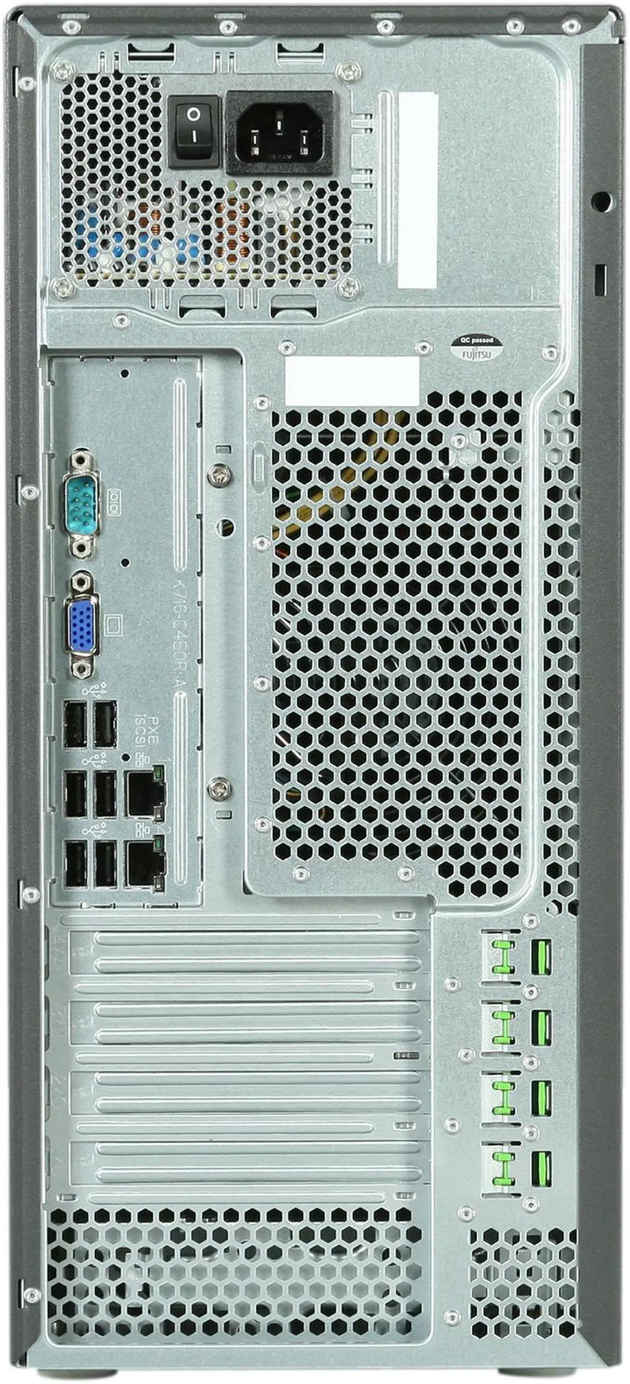Alt view image 8 of 9 - Fujitsu PRIMERGY TX100 S3 Tower Server System Intel Core i3-2100 3.10GHz 4GB ECC (2 x 2GB) 1x250GB SATA II 3.5" 7200RPM VFY:T1003SX010US