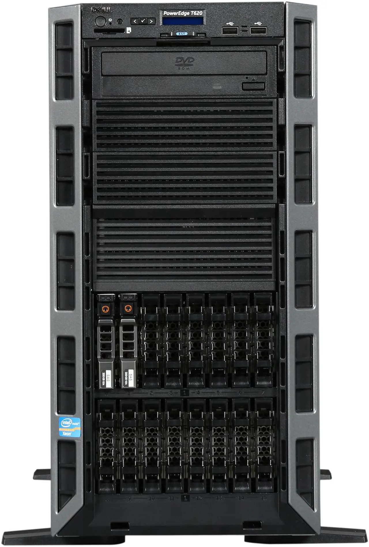 Alt view image 2 of 9 - DELL PowerEdge T620 Tower Server System Intel Xeon E5-2620 2GHz 6C/12T 8GB (2x4GB) DDR3 2 x 300GB 10K RPM SAS 469-3778