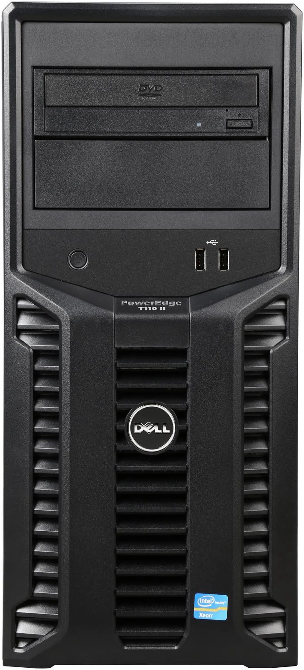 Alt view image 3 of 9 - Dell PowerEdge T110 II Tower Server - 1 x Intel Xeon E3-1230V2 3.30 GHz