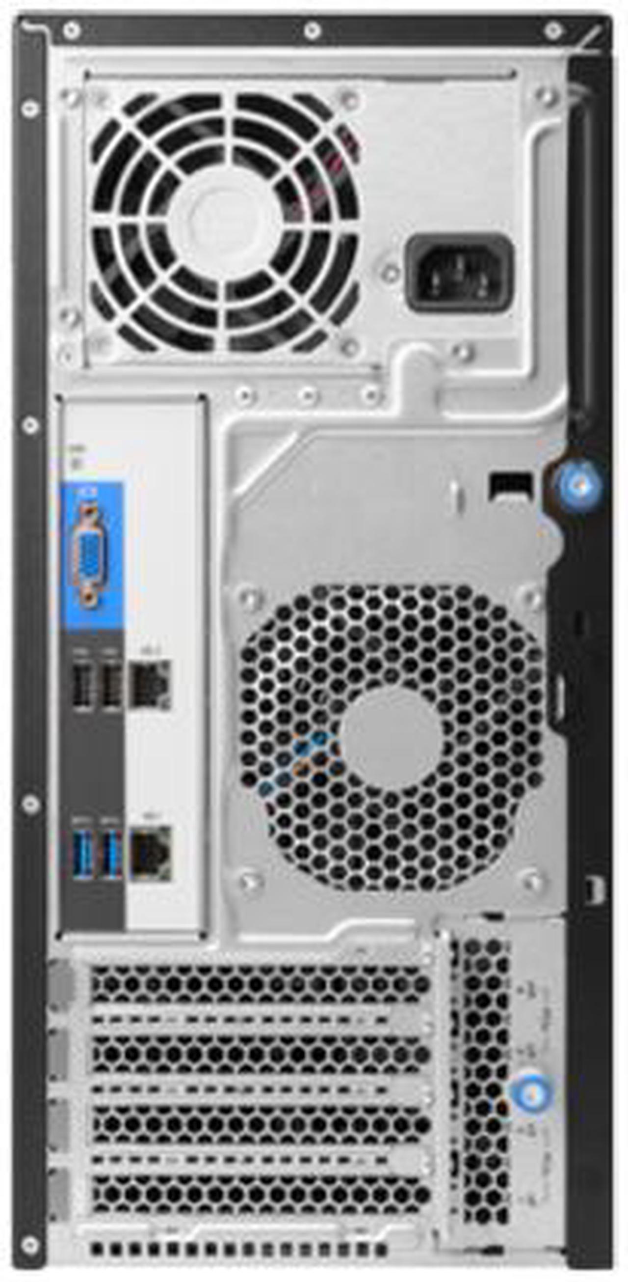 Alt view image 4 of 4 - HPE ProLiant ML30 G9 Tower 4LFF HP SATA 460W RPS Perf Server Intel Xeon E3 v6 8GB P03706-S01