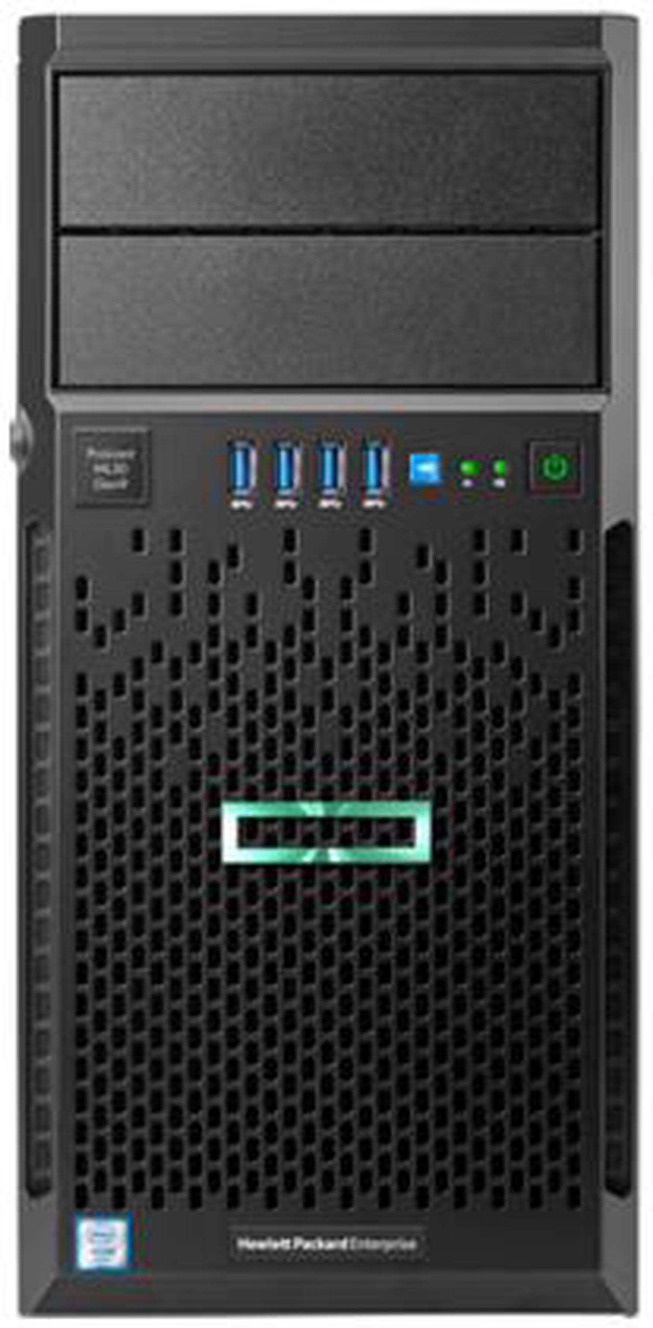 Alt view image 2 of 4 - HPE ProLiant ML30 G9 Tower 4LFF HP SATA 460W RPS Perf Server Intel Xeon E3 v6 8GB P03706-S01